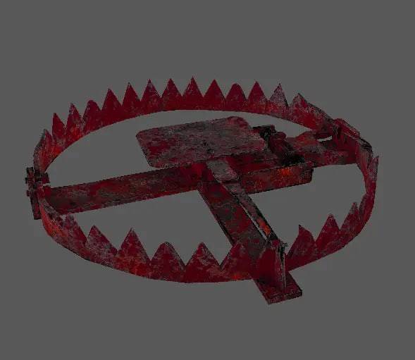 Armadilhas de urso visíveis