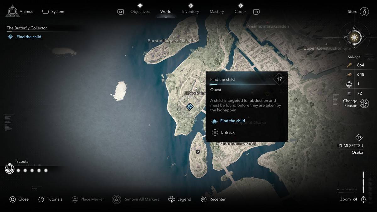 アサシンの信条の影であるすべてのバタフライコレクターメンバーをどのように、どこで見つけるか