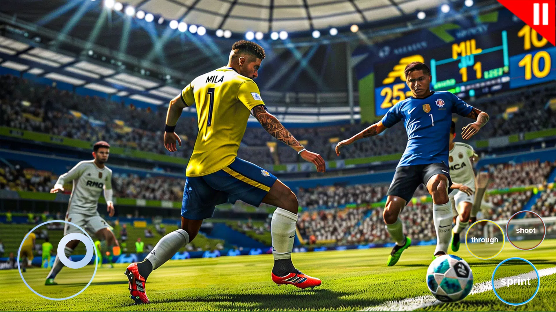 Football Games League Offline 螢幕截圖 0