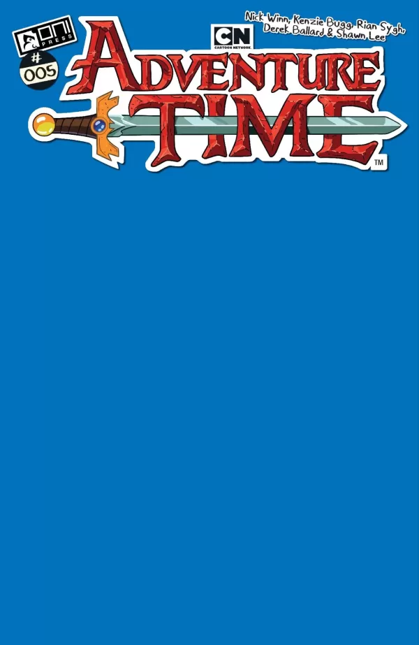 Adventure Time comic cover variant 4