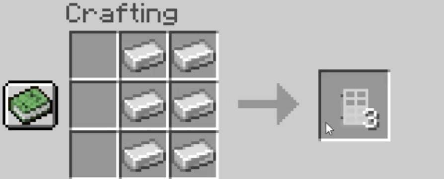 Rezept zum Herstellen einer Eisen Tür