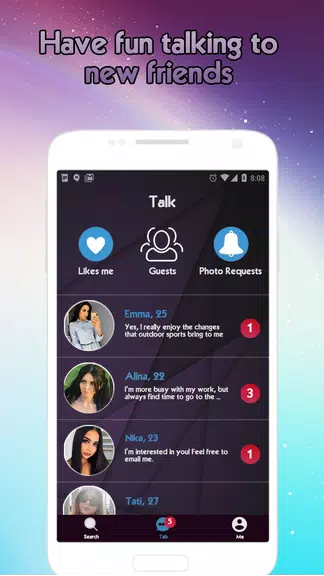 Omegle: Free Cam Chat Captura de tela 1