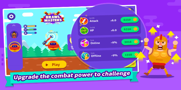 Brawl Masters ဖန်သားပြင်ဓာတ်ပုံ 0
