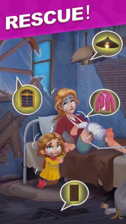 Home Rescue: Blast & Collect Tangkapan skrin 0