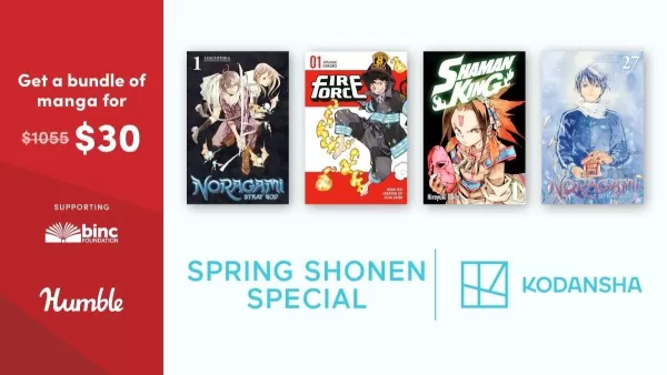 Humble Bundle svela $ 30 Spring Shonen Manga Deal: 96 volumi di Fire Force, Noragami