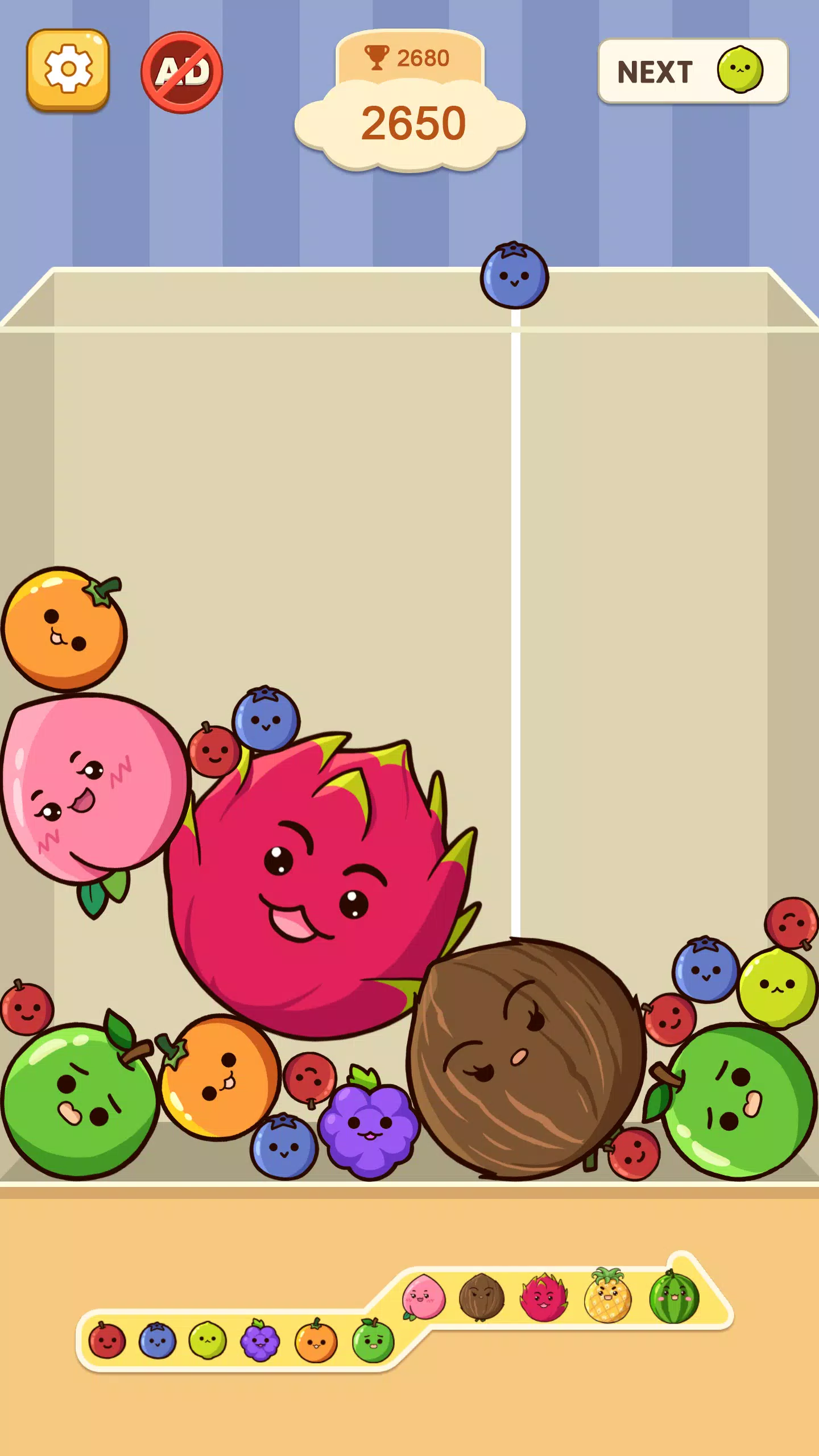 Fruit Merge: Juicy Drop Game スクリーンショット 2