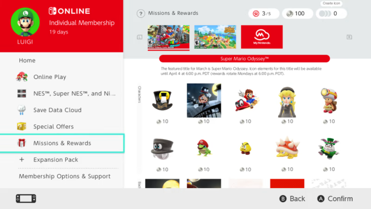 Nintendo Switch在线游戏列表|类型解释和列出的层