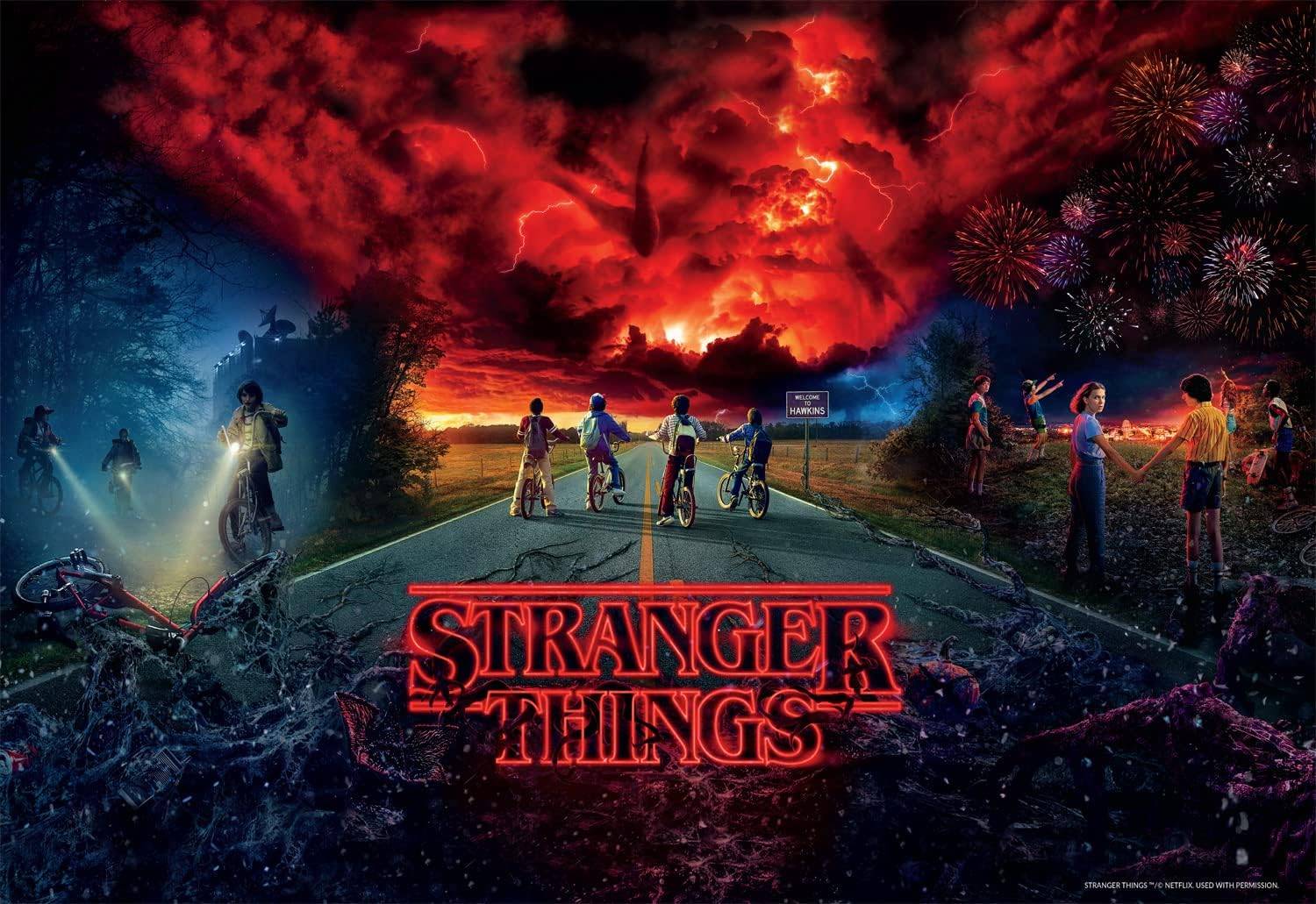 Buffalo Games Stranger Things Trilogy Jigsaw Puzzle