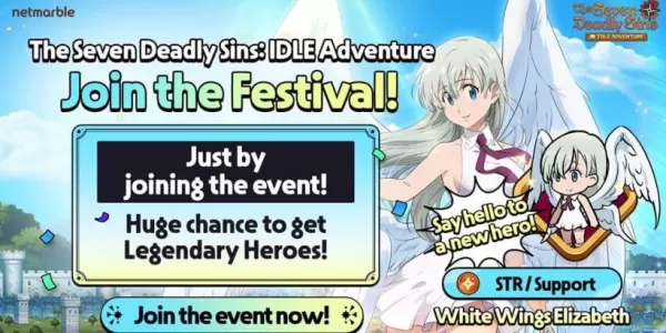 „White Wings Elizabeth dołącza do siedmiu grzechów śmiertelnych: Idle Adventure”
