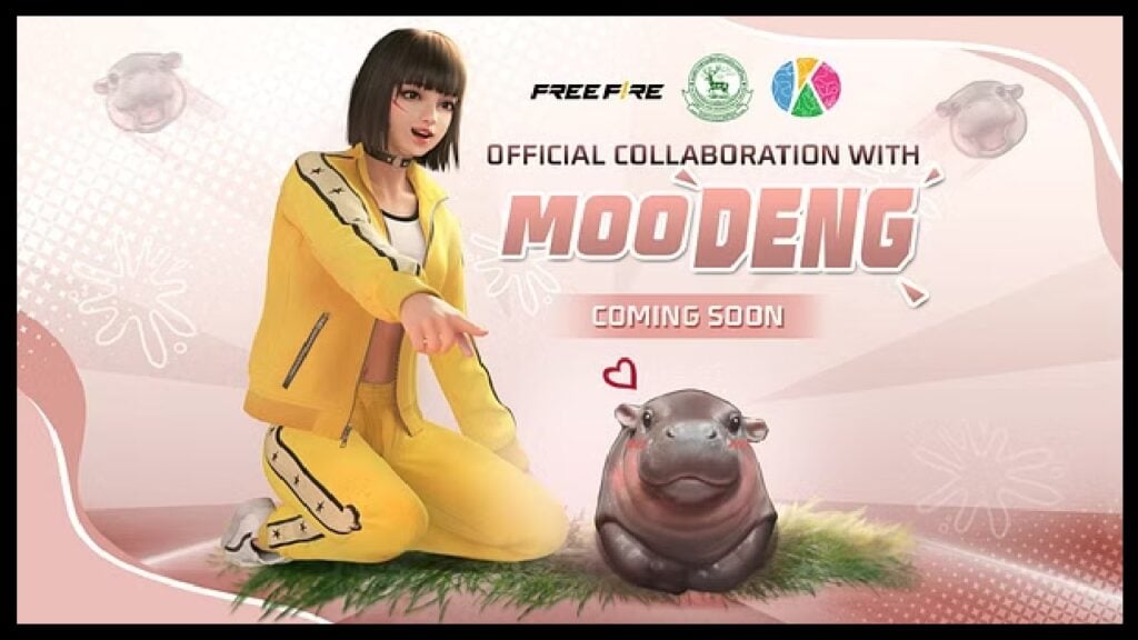 Garena, aby wkrótce przedstawić wirusowe dziecko Pygmy Hippo Moo Deng w darmowym ogniu!