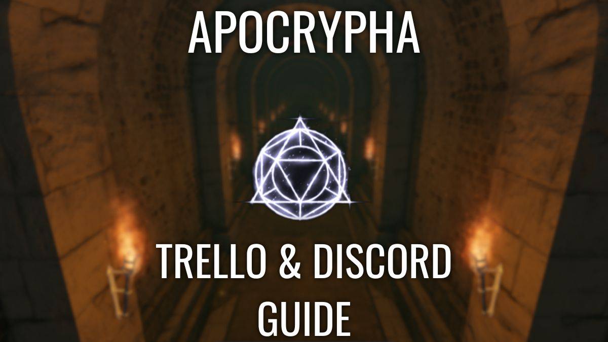 Apocrypha Rasmi: Trello dan Discord dilancarkan